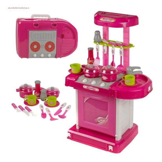 KITCHEN SET GAME dapur mainan anak masak masakan di rumah Baru