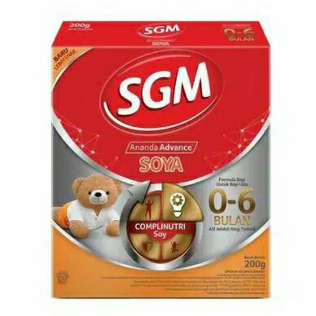 Susu SGM SOYA 0-6 bulan