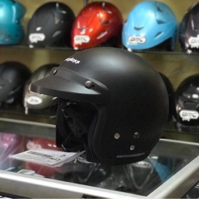 HELM CARGLOSS HITAM DOFF