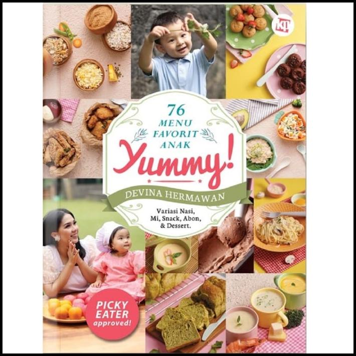 Buku 76 Menu Favorit Anak Yummy Devina Hermawan Terbaru