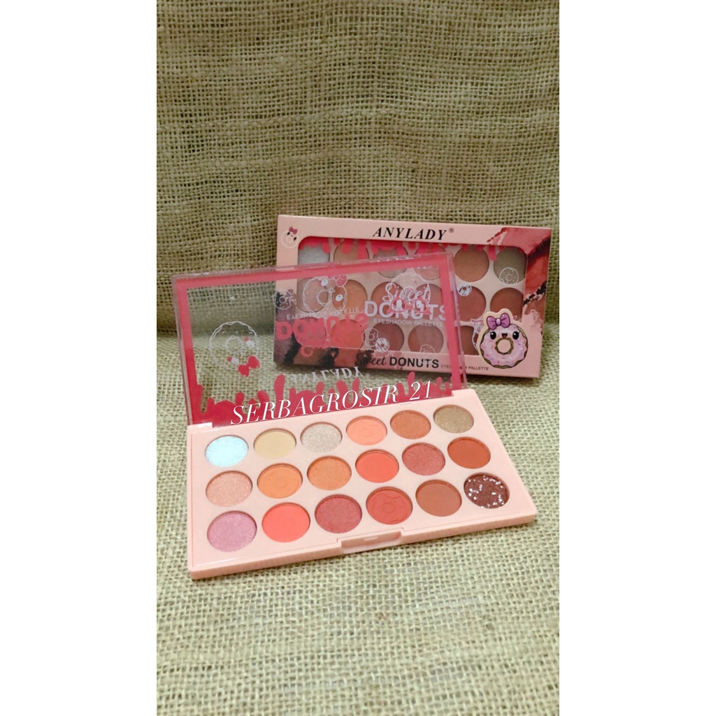 Eyeshadow Anylady Sweet Donuts Palette 18 color 734B