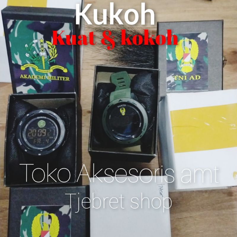 jam tangan pria wanita original asli TNI AD mordern stylish futuristik termurah