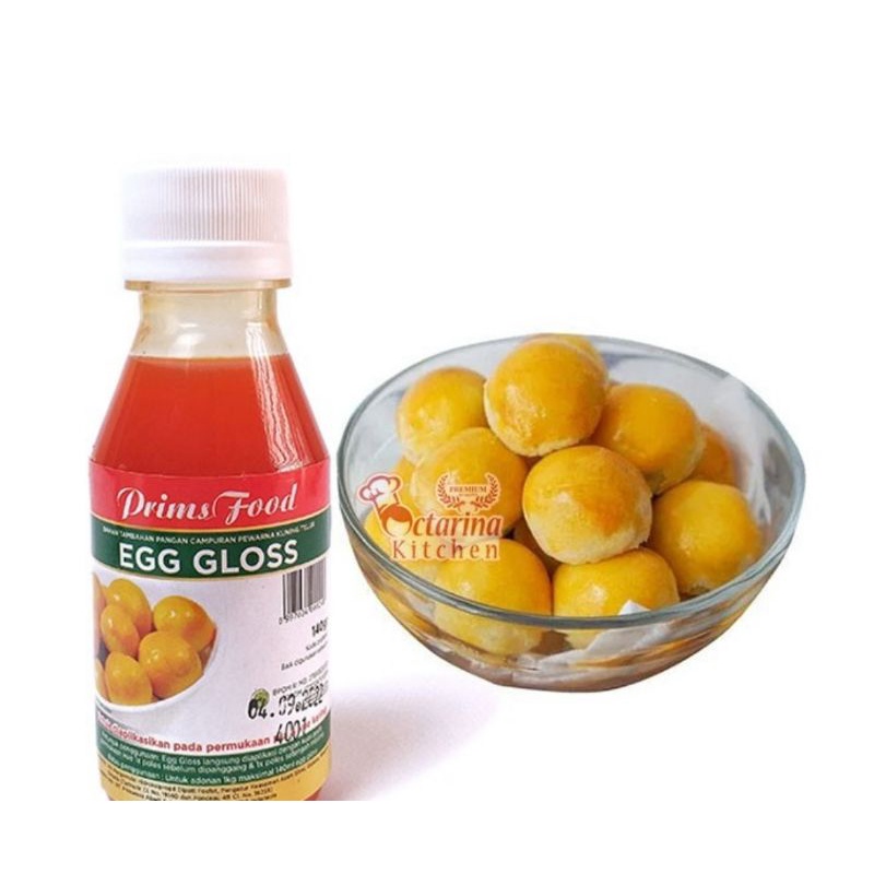 

Egg Glose PrimsFood pengoles nastar dan cookies (Pengganti kuning telur)