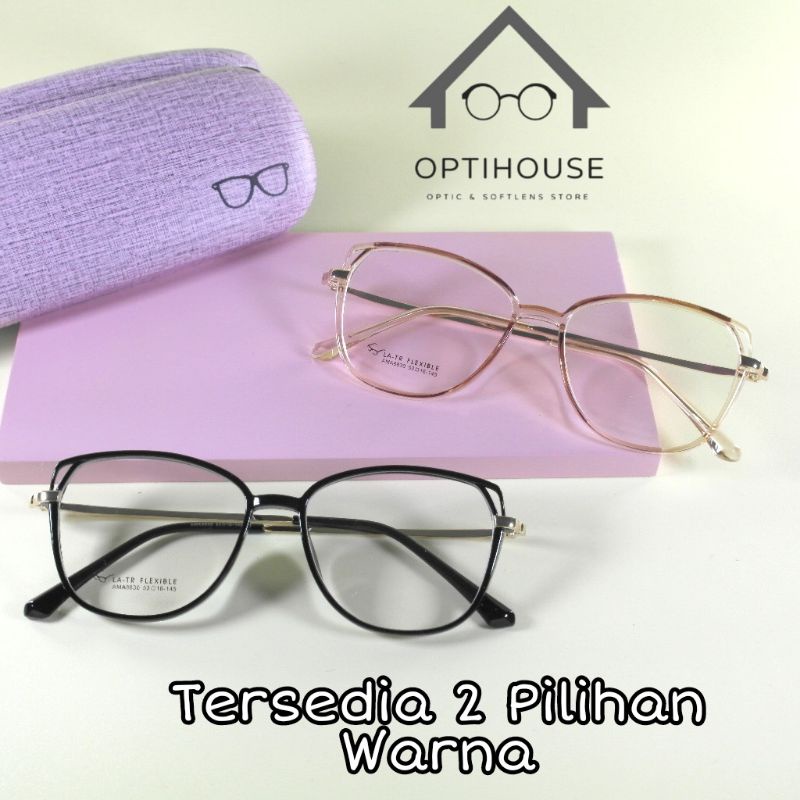 Frame kacamata Wanita Cat eye Vemina 8830