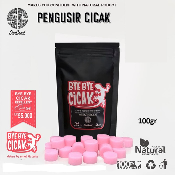 BBCICAK GEL - Gel Pengusir Cicak, Natural Lizzard Repellent 100g