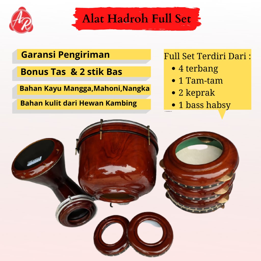 Jual Alat Hadroh Full set Lengkap Komplit satuan satu set Makassar