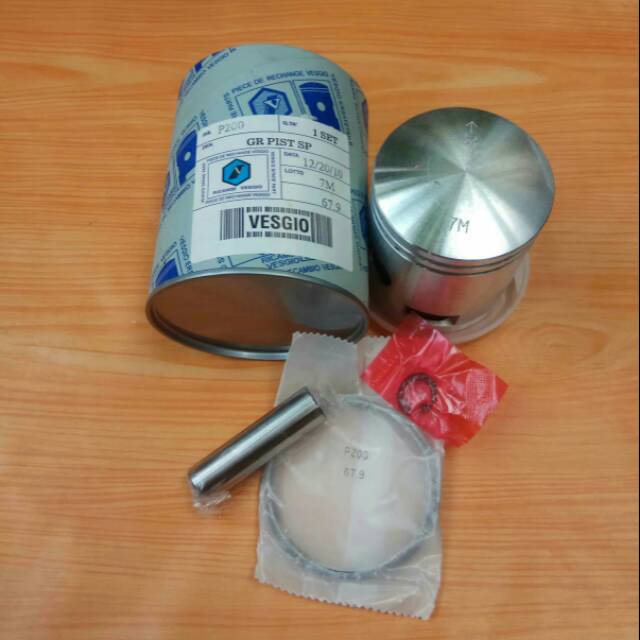 piston seher vespa spartan Excel 200 ukuran 7 M