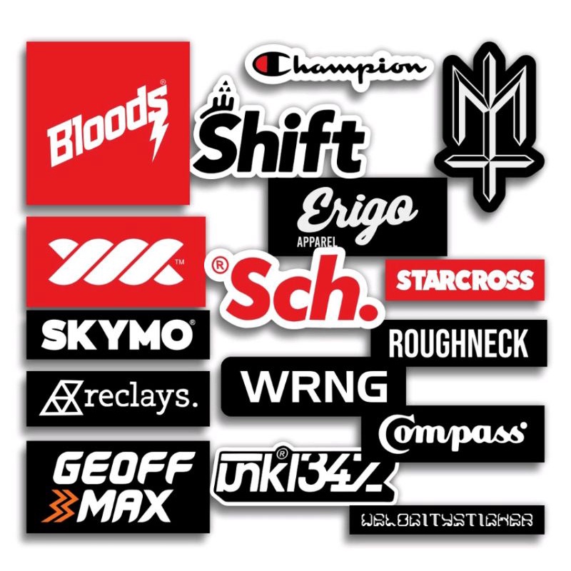 

Stiker All produk Distro isi 20 buah