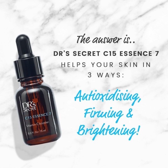 Ready Stock Dr Secret Vitamin C15 Essence