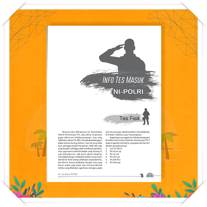 Buku Materi Soal Tes Best Score Tes Masuk Tni Polri Sistem Cat Shopee Indonesia