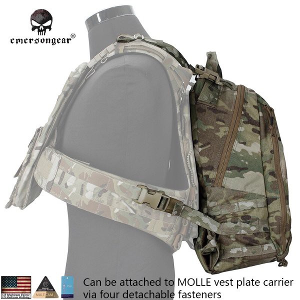 EKSKLUSIF Tas Ransel Tactical Emerson Gear Assault Backpack Removable Operator Pack Molle Tactical