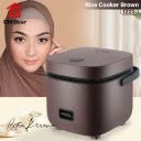GM Bear Penanak Nasi 0.8L Minimalis-Rice Cooker 0.8 Liters Brown 1221