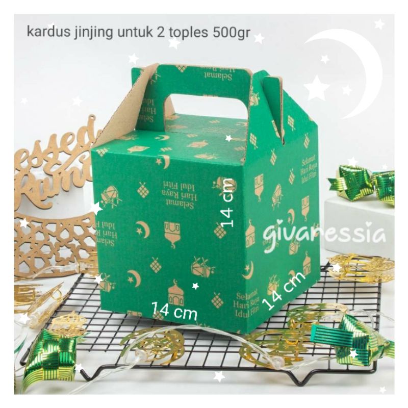 

GR shop - Kardus/Hampers Jinjing Lebaran uk. 14x14x14
