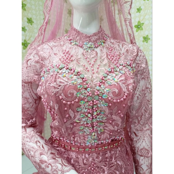 gaun slim duyung mewah mur,mer