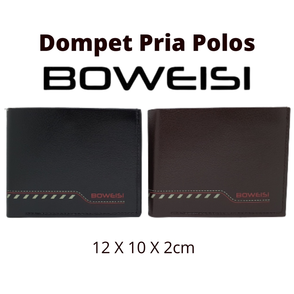 Dompet Pria Bovis Import Original Harga Murah Model Keren dan Terbaru Kualitas Distro Bahan Kulit PU