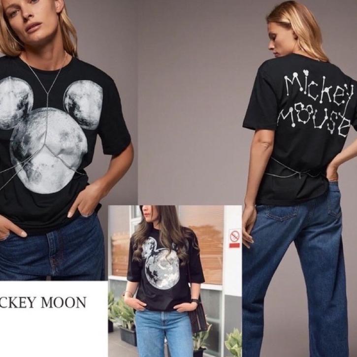 (LANGSUNG KIRIM) ZARA X DISNEY OVERSIZED TSHIRT