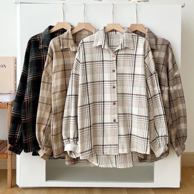 SHINTA FLANEL OVERSIZE