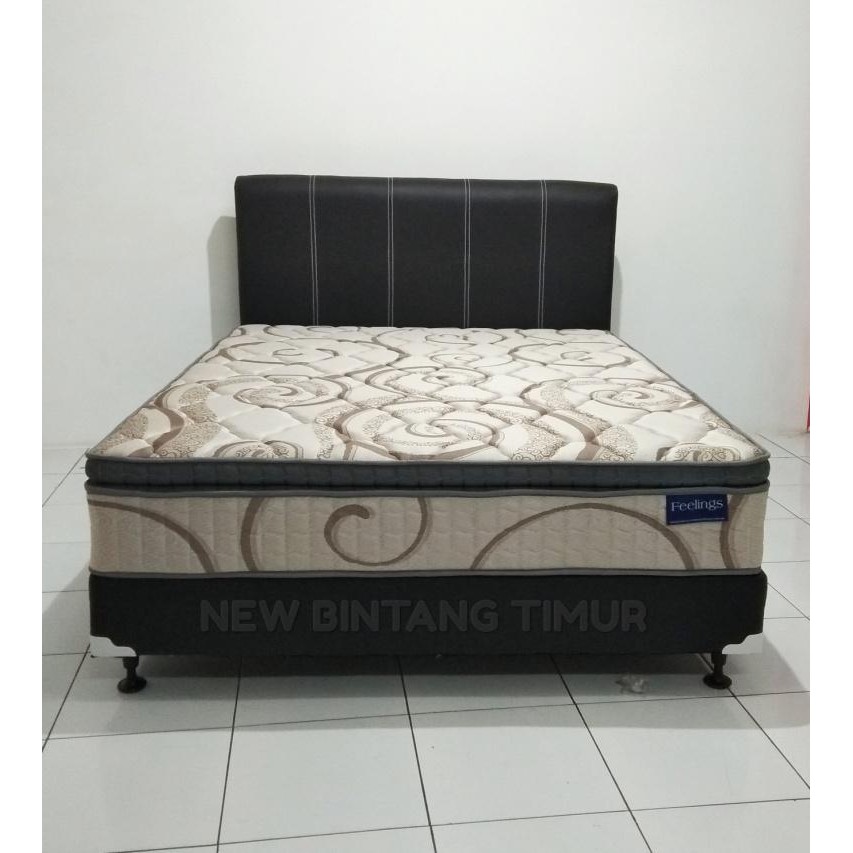 Spring Bed Romance Feelings Plush Top 120 x 200 HB Abel Full SET