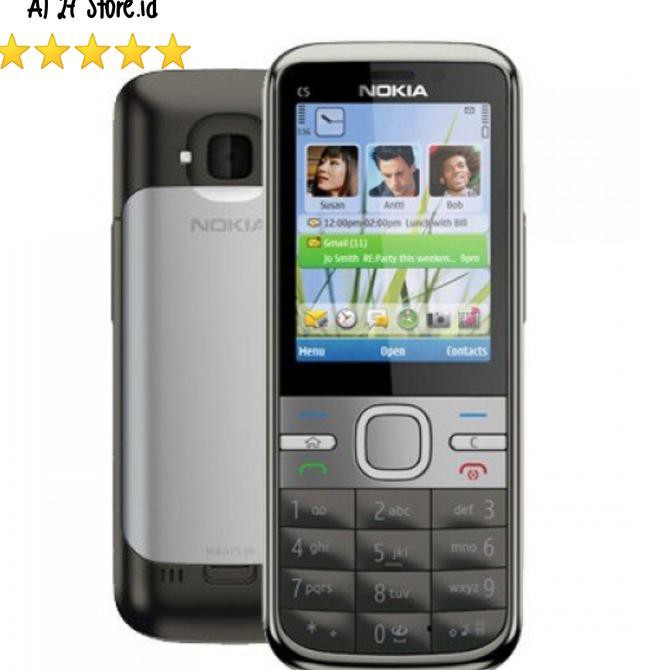 Nokia C5 00 Handphone Hp Nokia C5 Jadul Original Handphone Tablet Handphone Feature Phone Shopee Indonesia