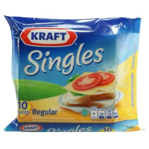 

Keju Kraft Singles(10 slices) / Keju Enak / Lezat / Bergizi