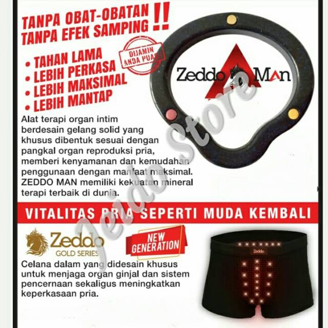 Paket Hemat Zeddoman ZeddoGoldSeries