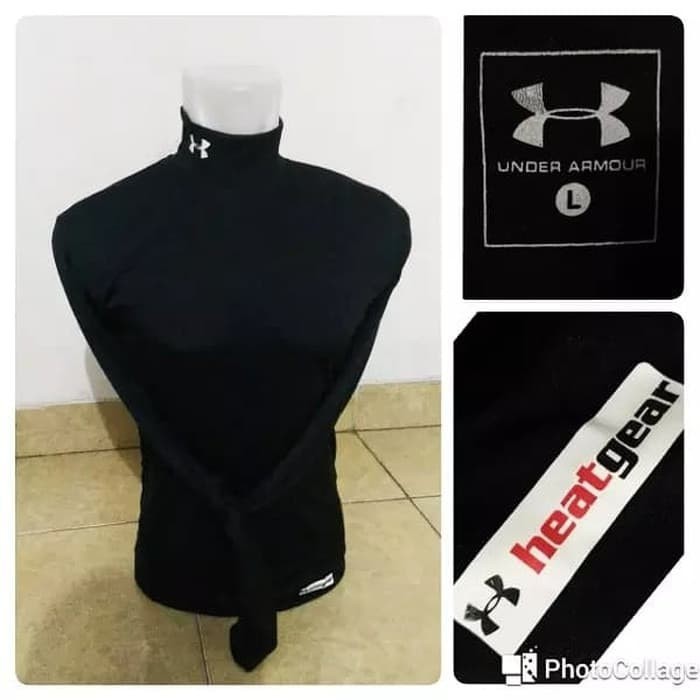 Baselayer Panjang manset baju olahraga panjang hitam