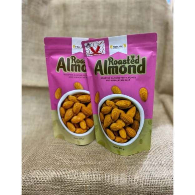 

Fiber Roasted Almond / Almond Panggang 225gr