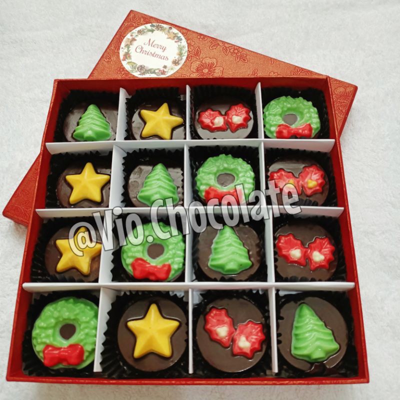 

vio.chocolate/ coklat natal/ hampers natal/ christmas hampers