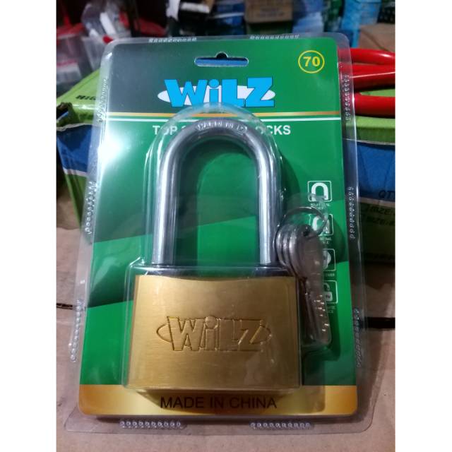 Gembok Kuning 70 mm Wilz