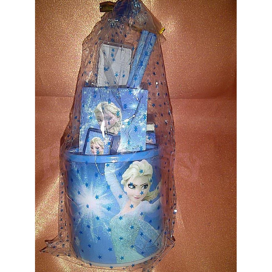 

Murah Stationery Study Set ATK Alat Tulis Karakter Kartun Lucu Frozen Snow Elsa Anna Olaf Princess