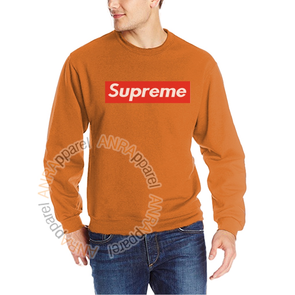 SWEATER BASIC SUPREME PRIA | Sweater Oblong Supreme Cowok