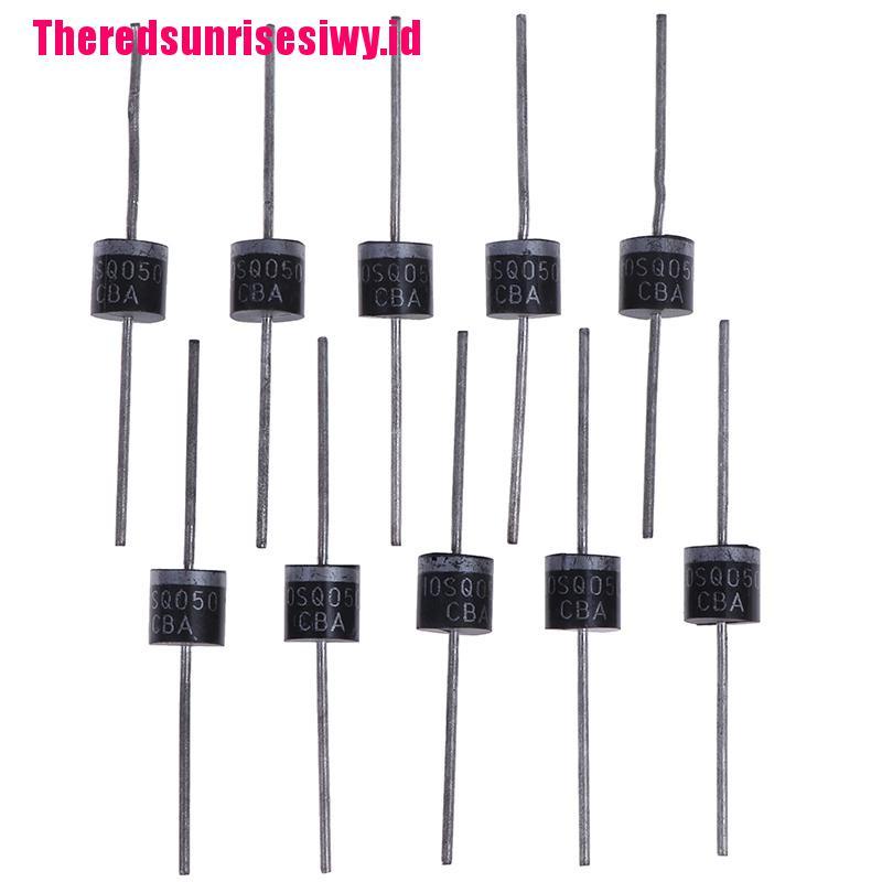 【Theredsunrisesiwy.id】10pcs New 10SQ050 10A 50V Schottky Rectifiers Diode for Solar Panel