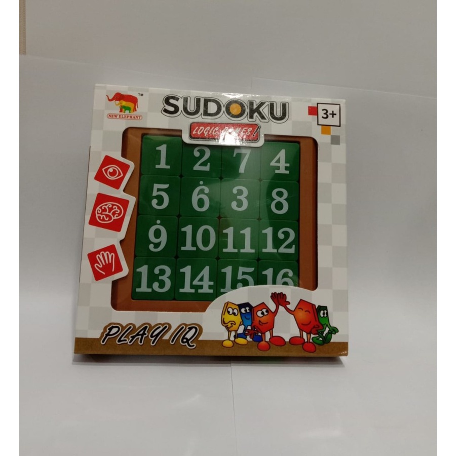 MAINAN EDUKASI ANAK SUDOKU LOGIC GAMES PLAY IQ