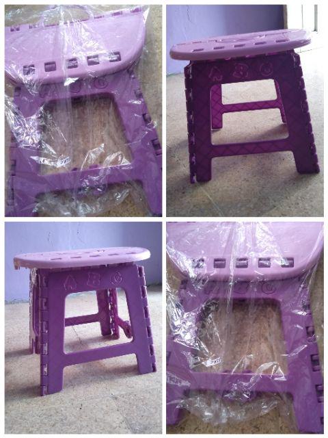 Bangku Lipat Lucu Golden Sunkist / Kursi Lipat Golden Sunkist