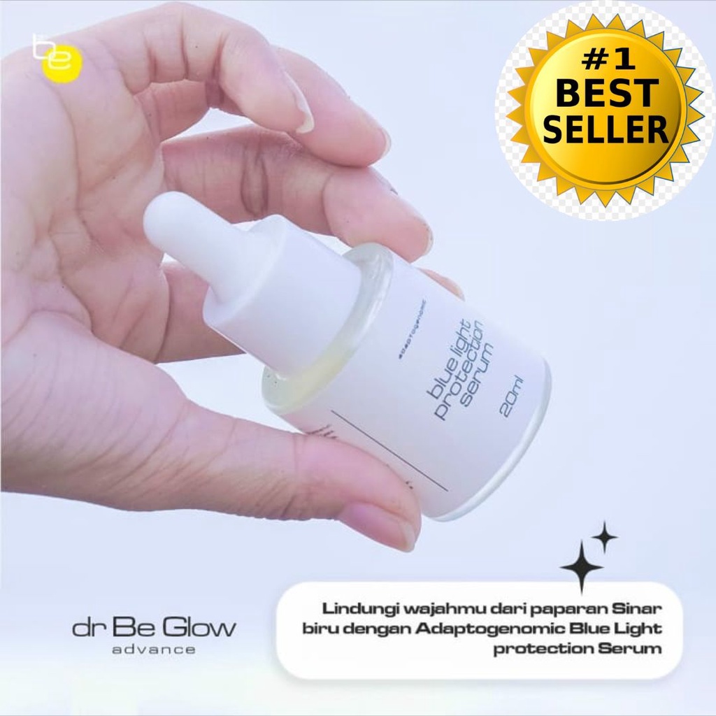 Serum Blue Light Dr be glow (Serum Pencerah Wajah Dr be glow) 100% Original