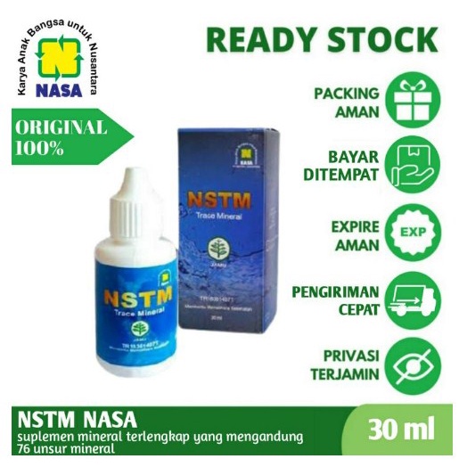 NSTM Nasa Trace Mineral Original Membantu Memelihara Kesehatan Tubuh Obat Mata Ori Untuk Mata Katara