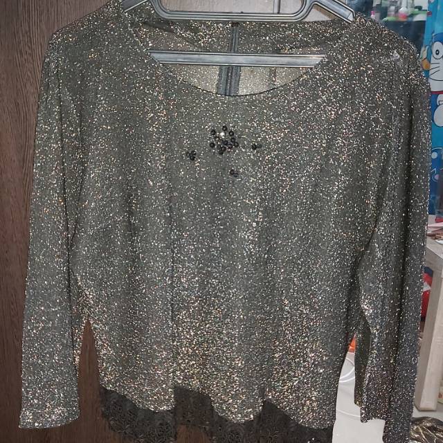 PRELOVED blouse bling bling