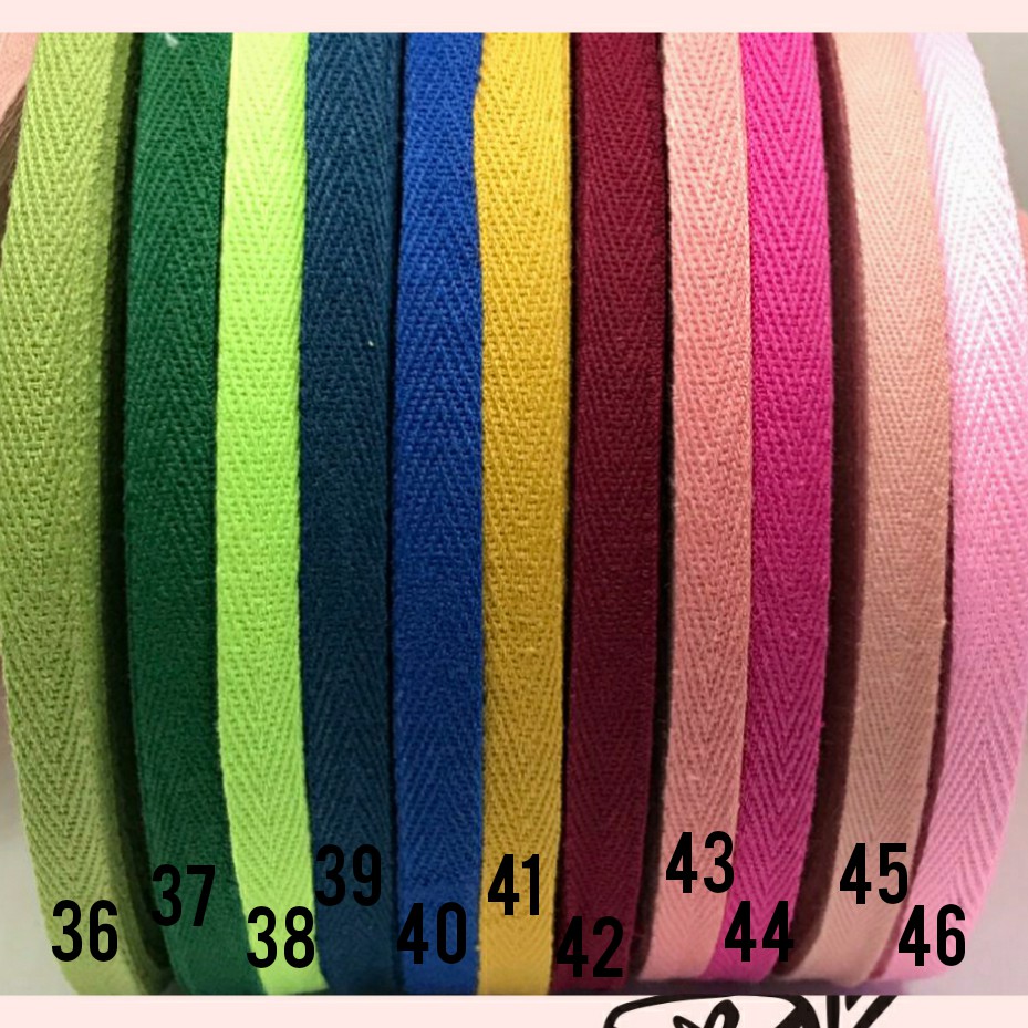 25 YARD PITA KATUN / TALI GULING / TWILL COTTON TAPE