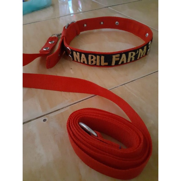 kalung kambing tali tuntun