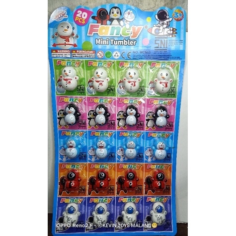 MC 513 MAINAN ANAK BONEKA TINJU MINI SUPER LUCU / MINI TUMBLER FANCY