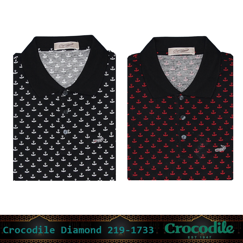 Kaos Kerah Pria Crocodile Diamond 219-1733