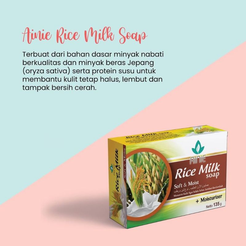 AINIE Sabun Rice Milk