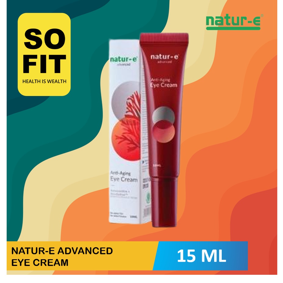 Natur-E Advanced Anti-Aging Eye Cream 15ml / Natur E / Krim Mata