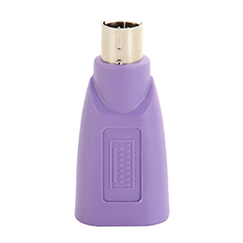 Btsg Untuk Konsol PS2Game Male to USB Female Adapter Portable Konverter Anti Oksidasi Mini Male Adapter Untuk Mouse