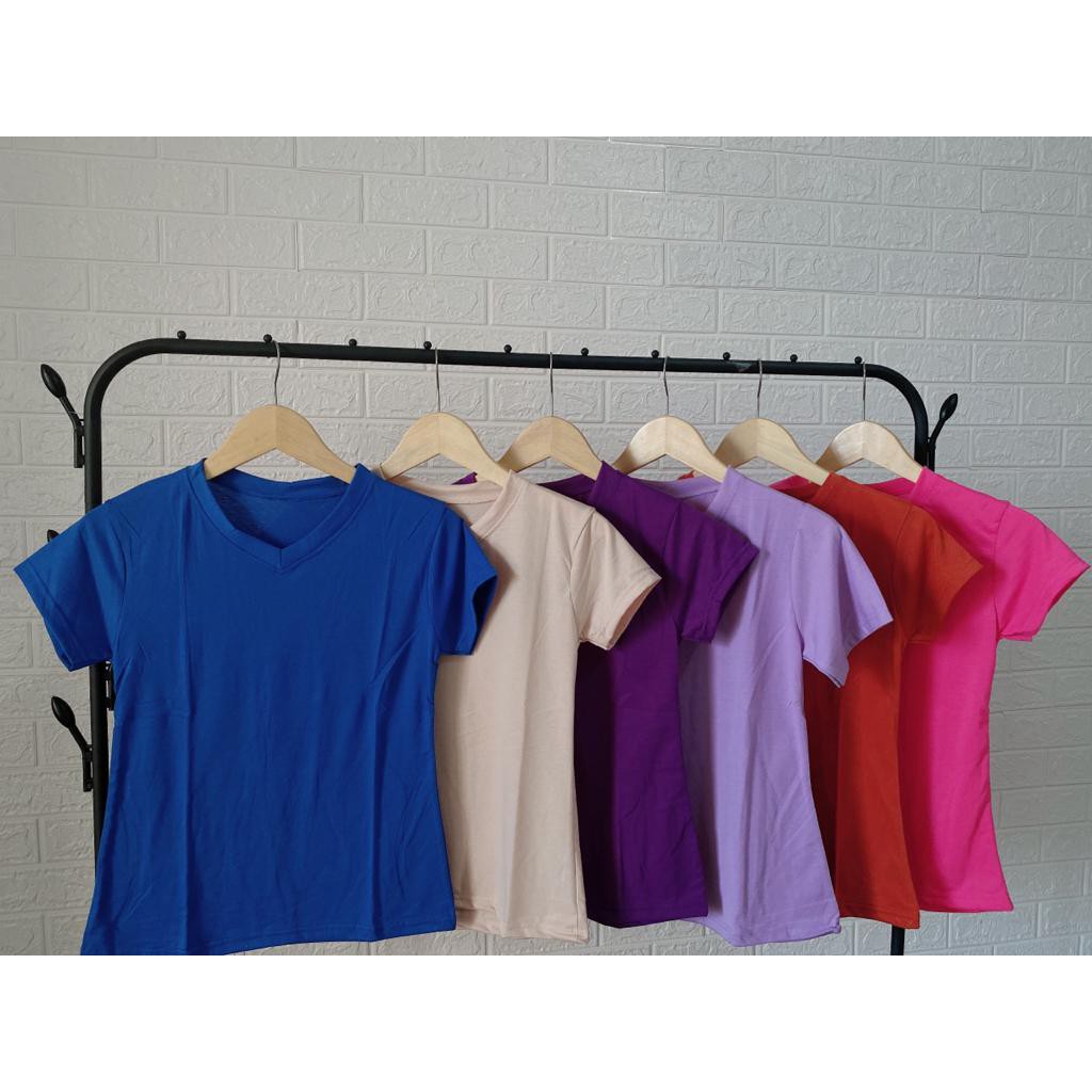 KAOS POLOS VNECK COLORFULL/AURORA CLOTHING