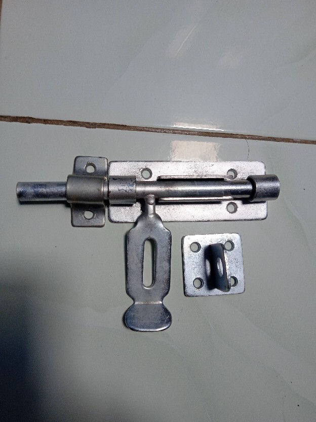 Grendel Pintu Pagar/slot Samping Gembok Besi