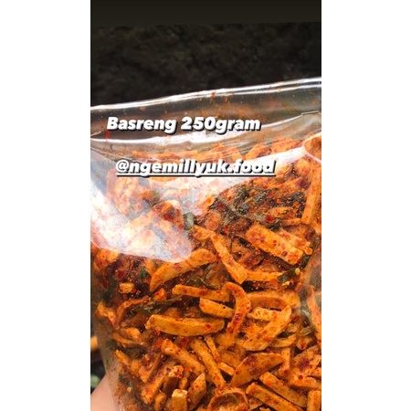 

BASRENG UK 250gram daun jeruk pedas dan ori