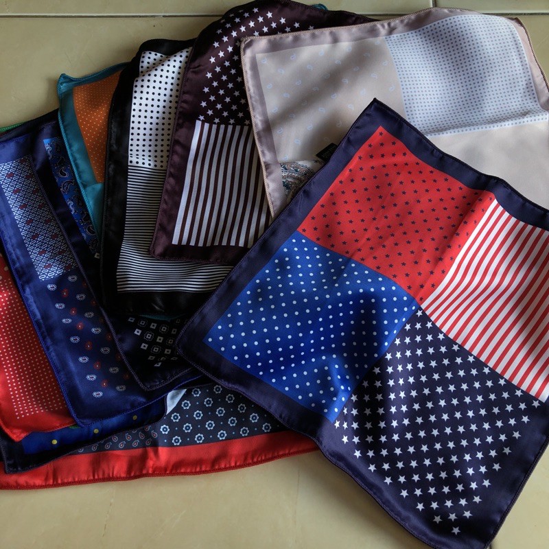 POCKET SQUARE HANKY SAPU TANGAN JAS