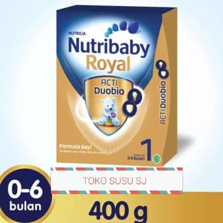 

[[BISA COD]] NUTRIBABY ROYAL 1 ACTI DUOBIO 400GR TERBATAS Kode 807