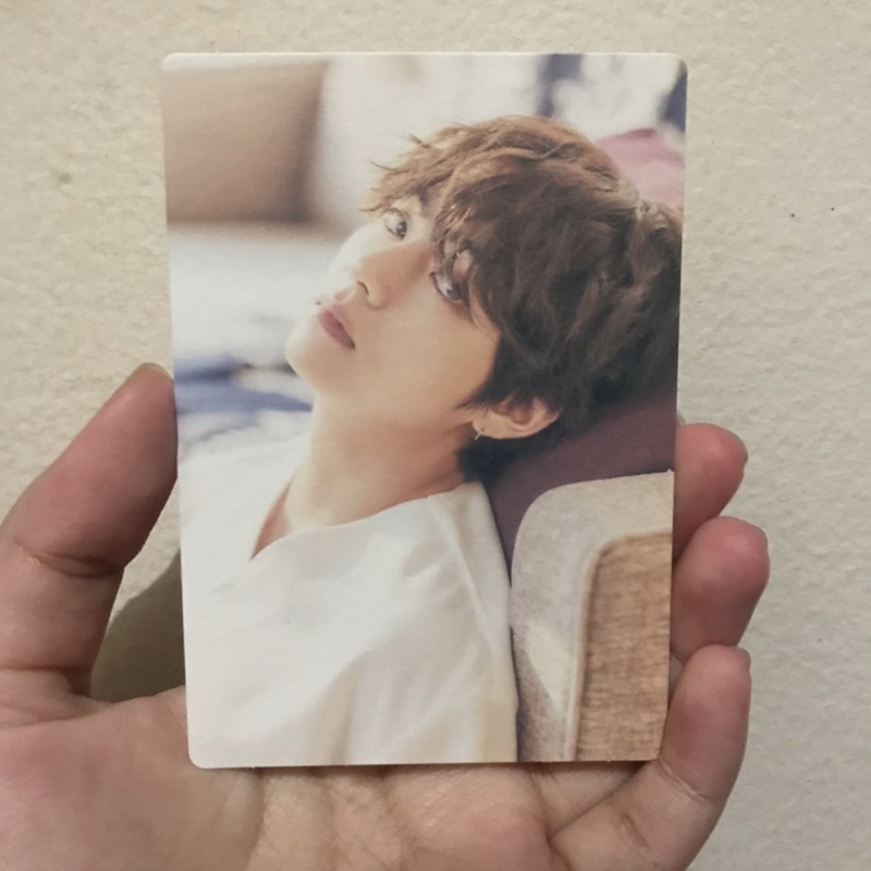 PC TAEHYUNG V CLIPBOARD ONEUL EXHIBITION BTS PHOTOCARD